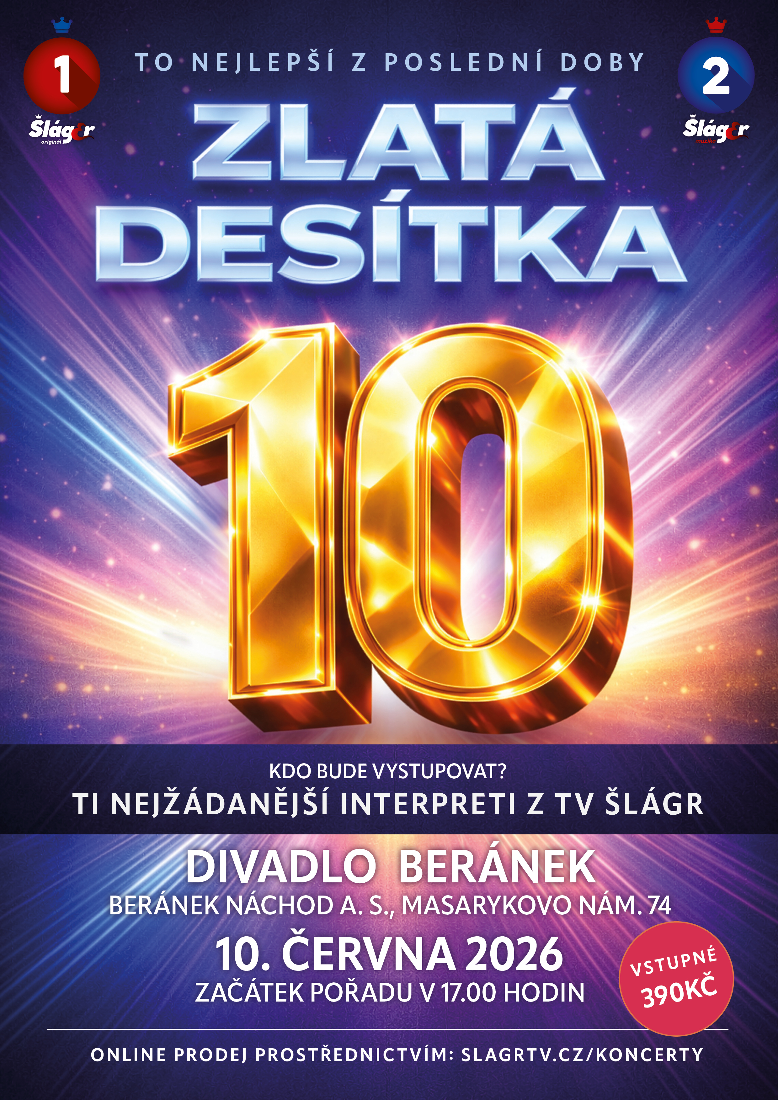 PlakátZlatá 10 – Šlágr